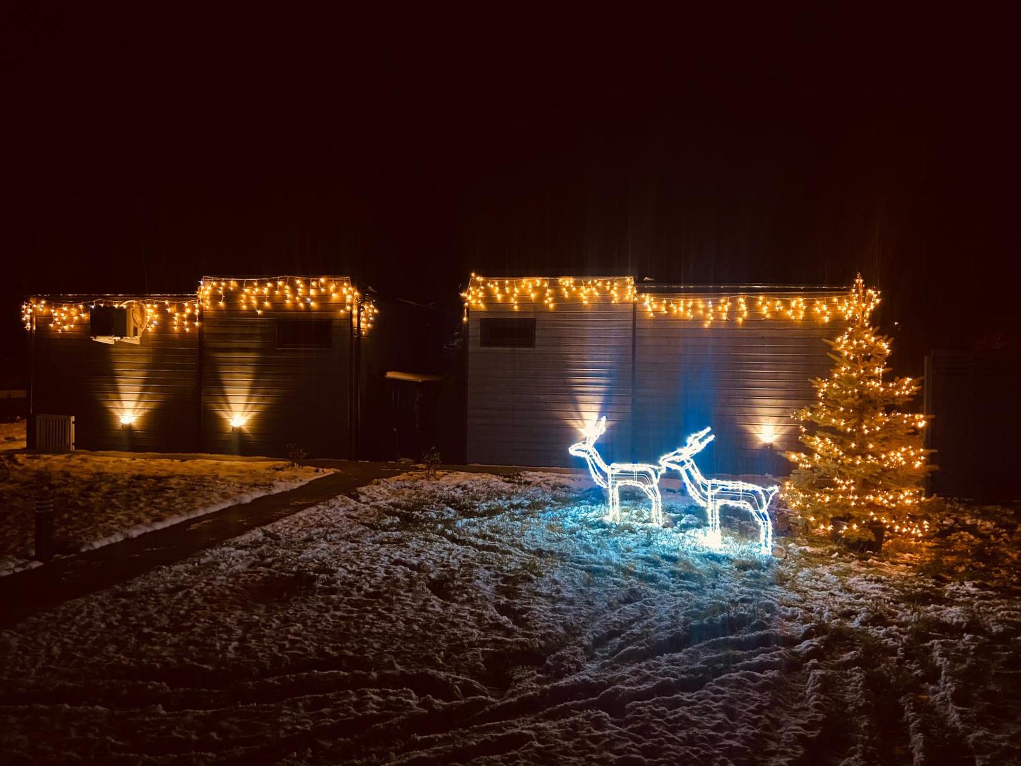 Jej I Jego - Eleganckie Domki Z Balia Na Wylacznosc Niewiesze Exterior photo